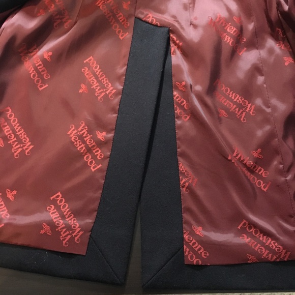 Vivienne Westwood Red label classic Melton Coat - Picture 13 of 16